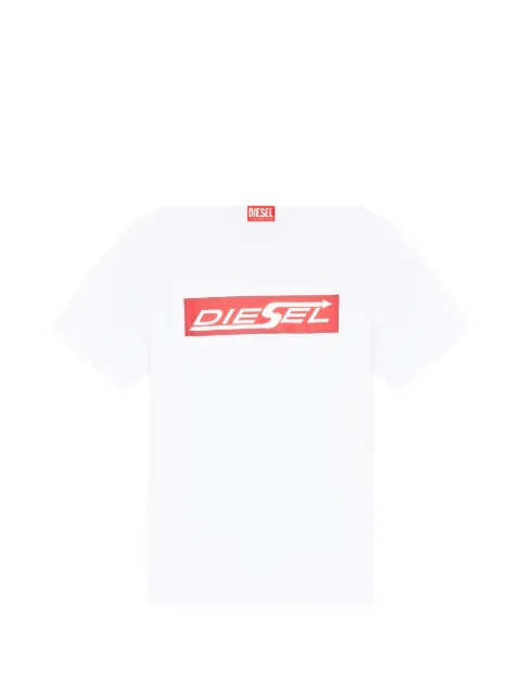 Diesel cotton T-shirt with Diesel logo print