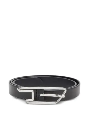 Diesel B-Dd ロゴバックル ベルト | ブラック | FARFETCH JP