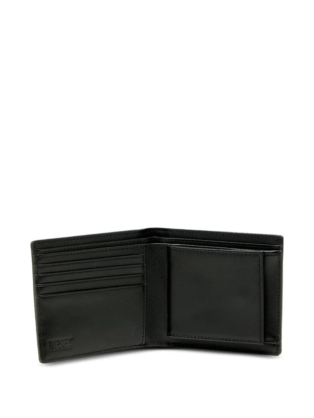 Diesel Portemonnee met logopatch Groen