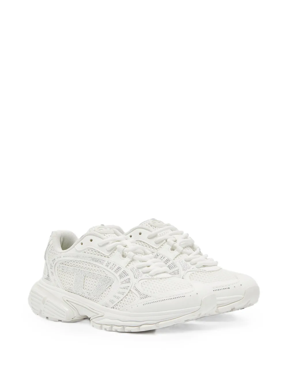 Diesel S-Pro-V-Dense rhinestone-embellished sneakers Wit