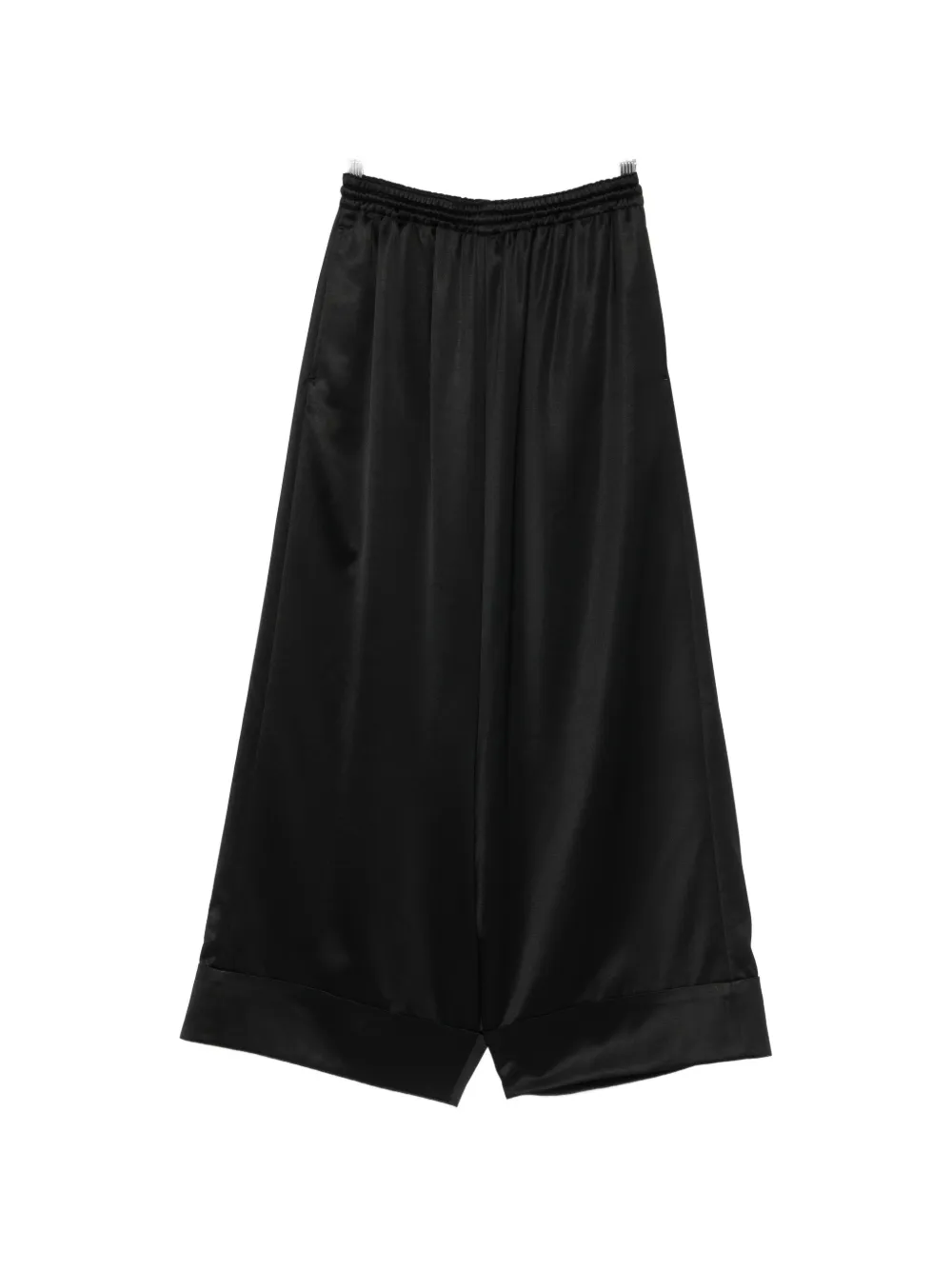 Junya Watanabe satin-finish wide-leg trousers - Nero