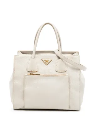 Prada Pre-Owned 2010-2025 スモール サフィアーノ サウンド ロック