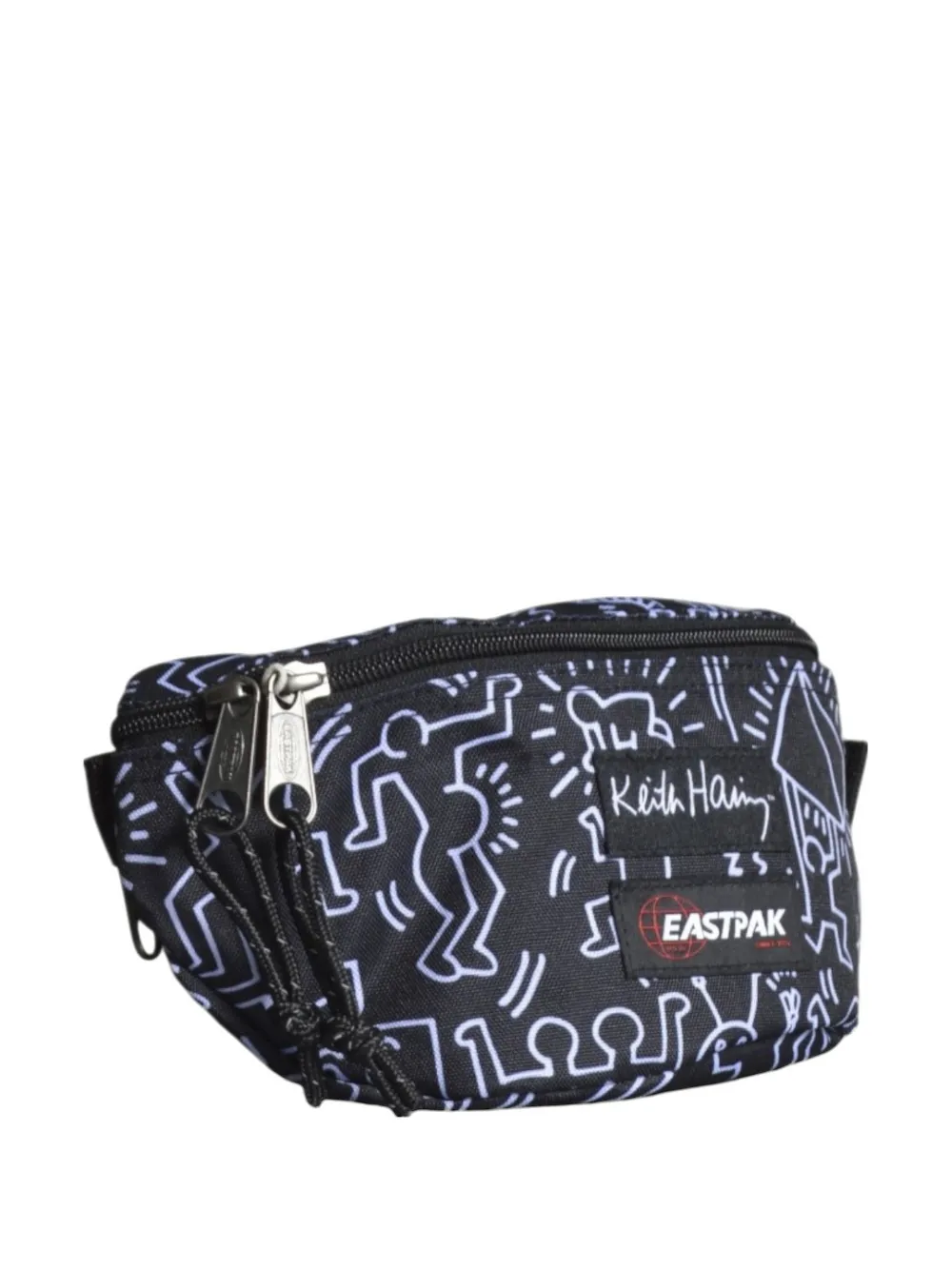 Eastpak Keith Haring-print belt bag - Nero