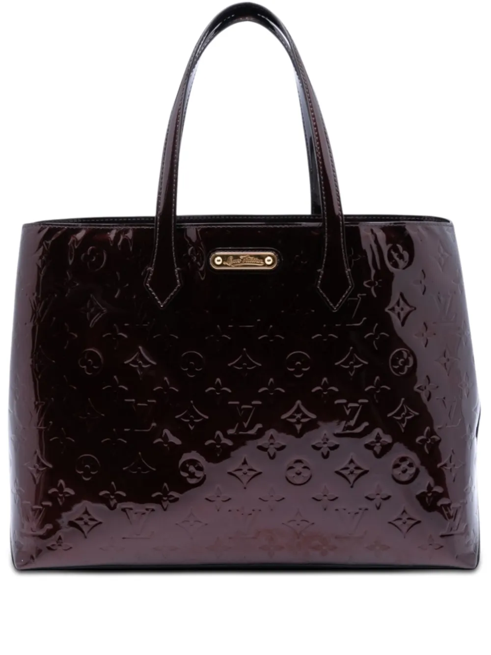 Louis Vuitton Pre-Owned 2009-2016 Vernis Wilshire GM Tote Bag mit Monogramm - Violett