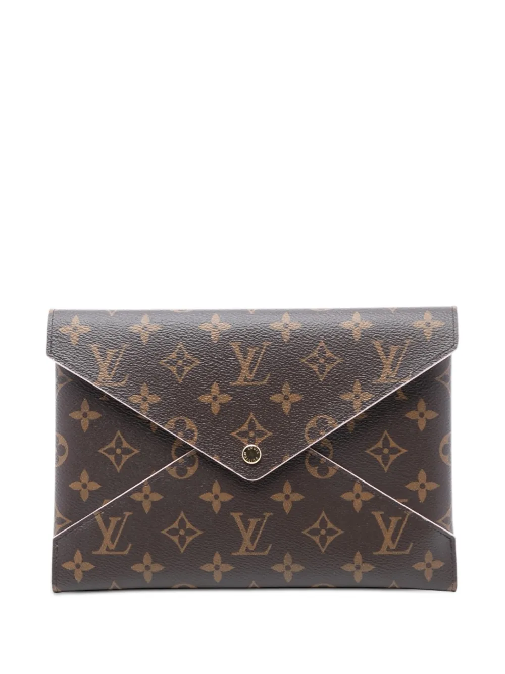 Louis Vuitton Pre-Owned 2018 Monogram Pochette Kirigami Set clutch bag - Marrone