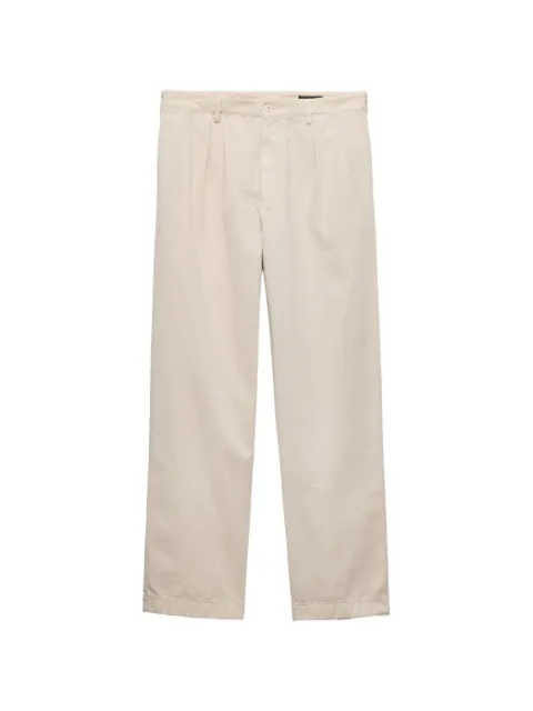 Prada wide-leg cotton pants