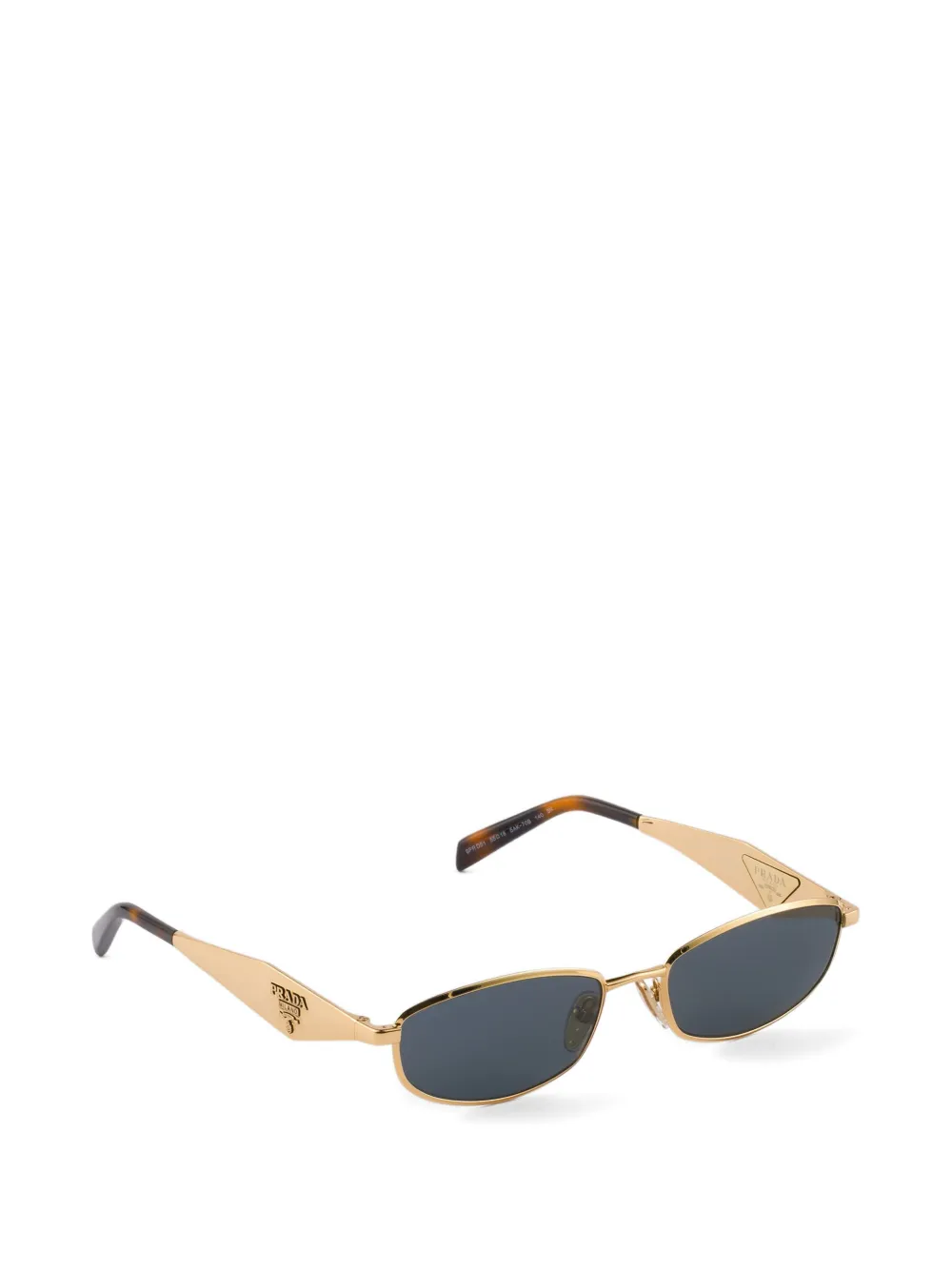 Prada Eyewear Zonnebril met Prada-logo Goud