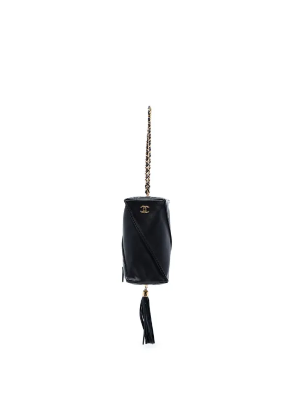 CHANEL Pre-Owned 2024-2025 メティエダール ココマーク ラムスキン