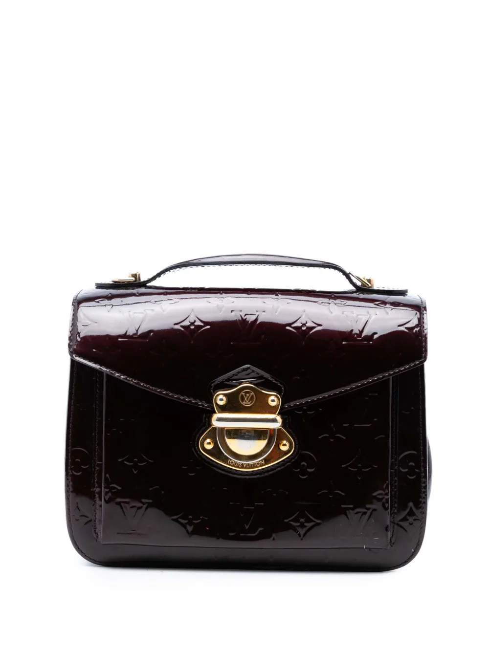 Louis Vuitton Pre-Owned 2011 Monogram Vernis Mirada satchel - Viola