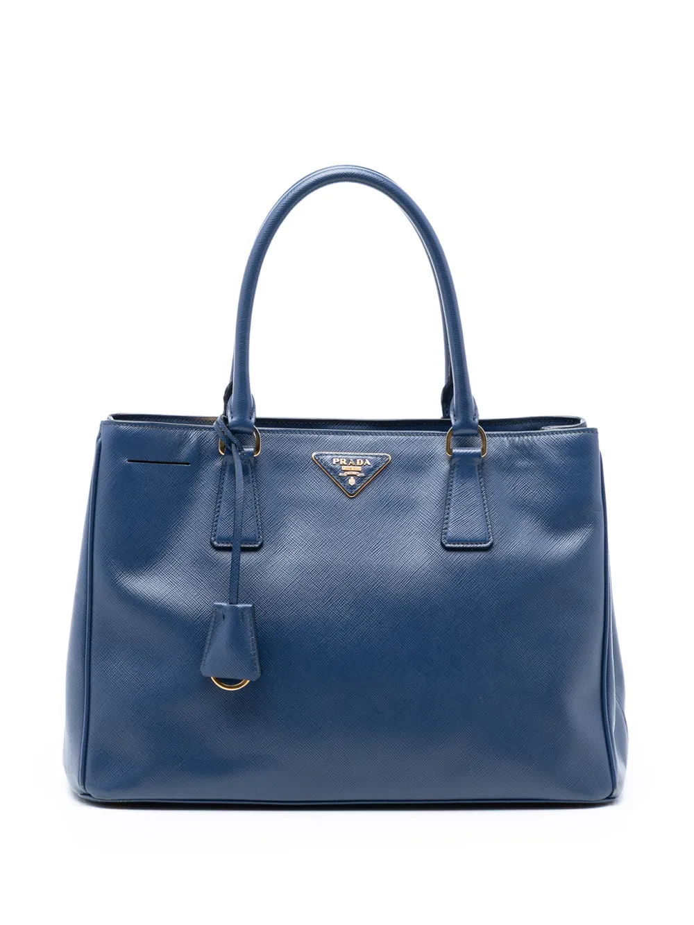 Prada Pre-Owned 2010-2026 Medium Saffiano Lux Galleria satchel - Blu