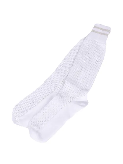 Brunello Cucinelli open-knit socks