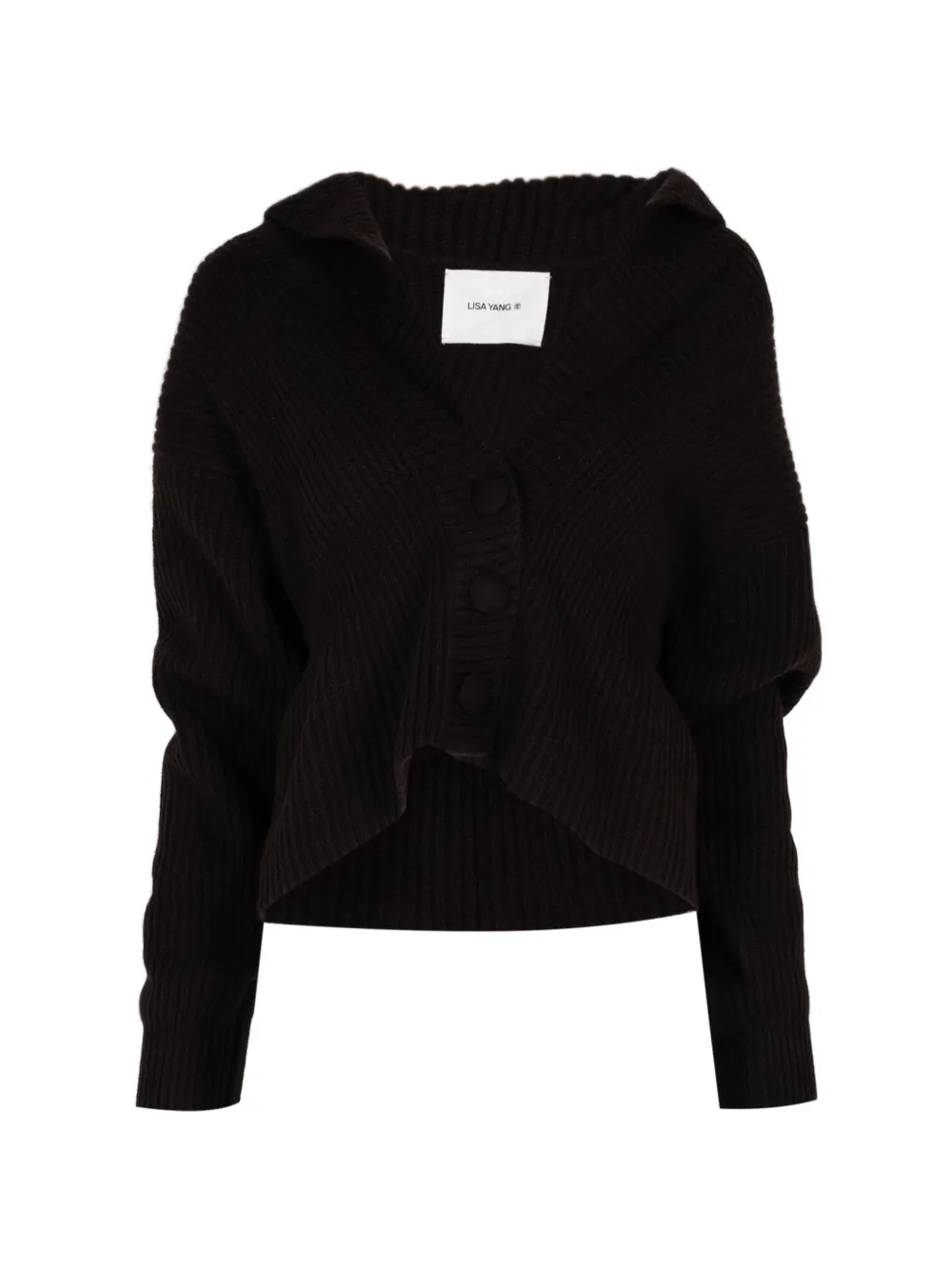Lisa Yang Alessandra cardigan - Marrone