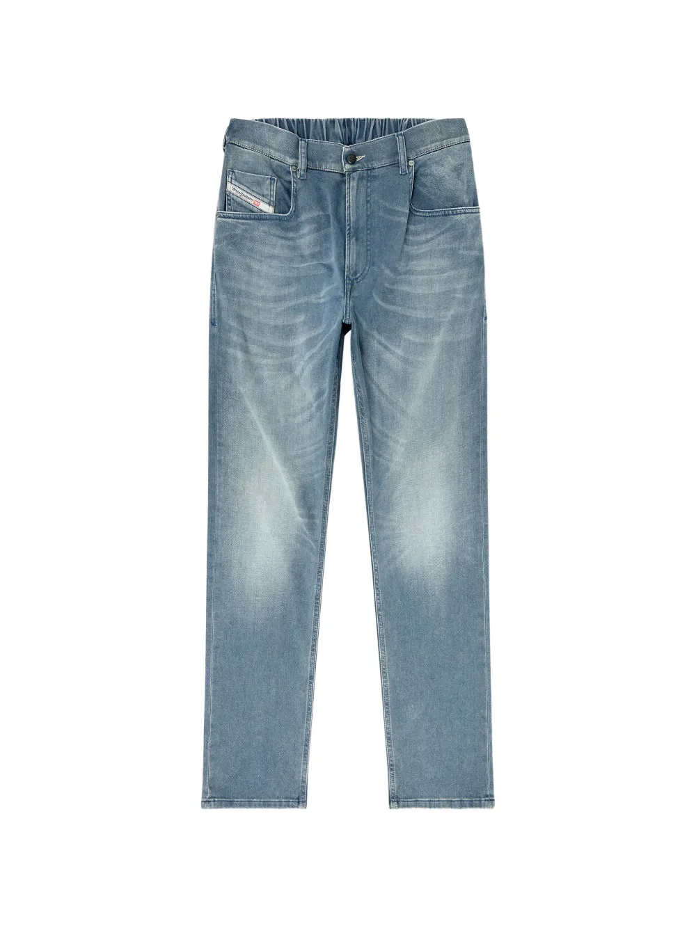 Diesel 2032 D-Krooley-BW Joggjeans® straight-leg jeans - Blu