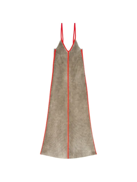Diesel rib-knitted cami midi dress