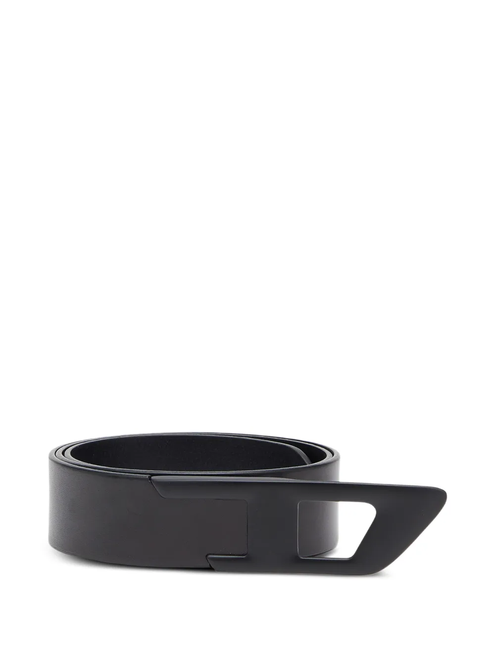 Diesel D logo belt - Nero