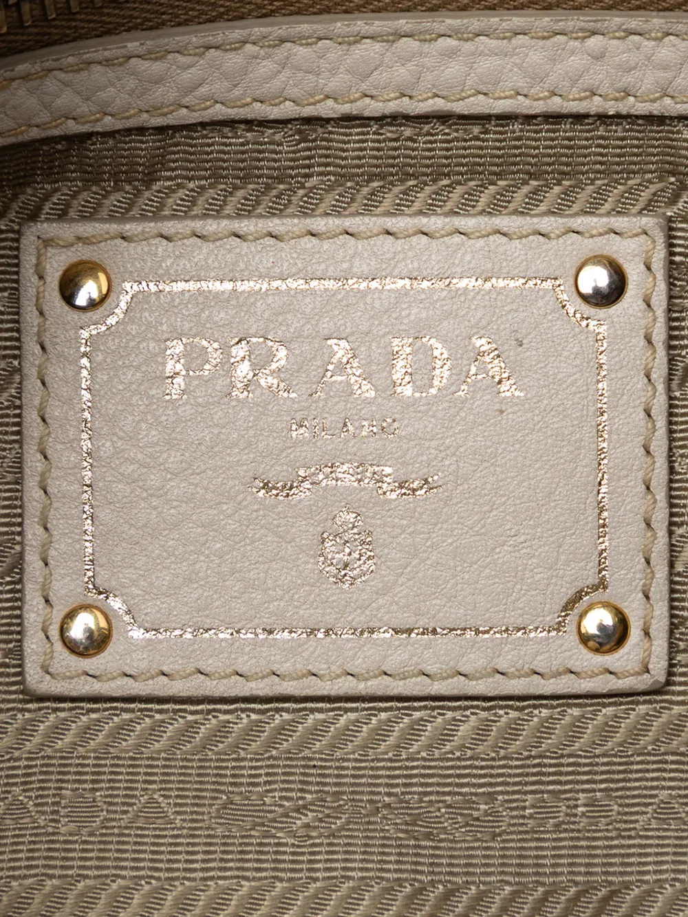 Prada Pre-Owned 2000-2026 キャンバス カナパ ロゴ ショルダーバッグ