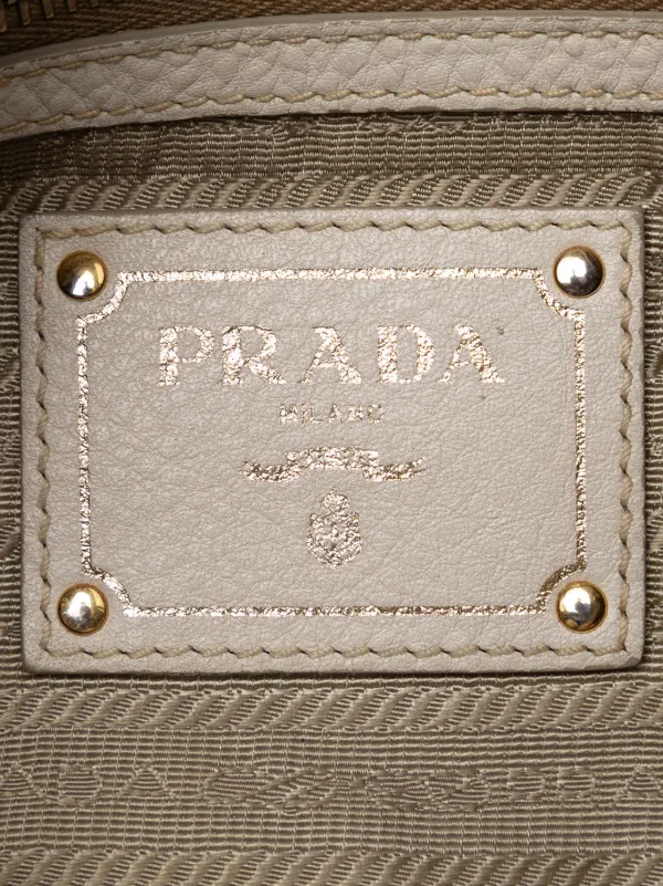 Prada Pre-Owned 2000-2026 キャンバス カナパ ロゴ ショルダーバッグ