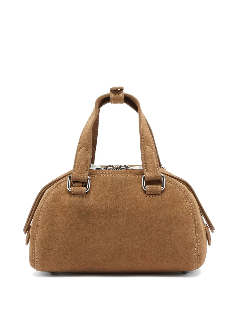 Diesel Kleine 1DR Dome suède bowlingtas Bruin