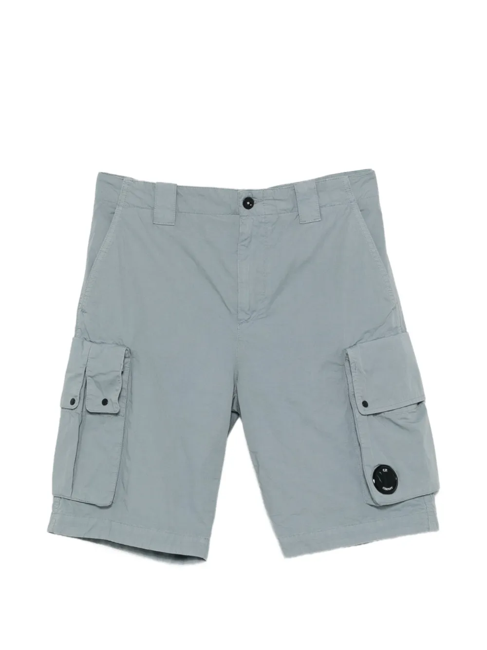 C.P. Company Lens-detail cargo shorts - Blu