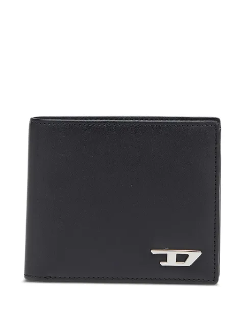 Diesel logo-plaque bi-fold wallet
