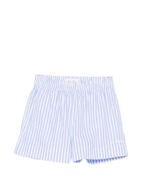 MC2 Saint Barth Kids Meave logo-embroidered shorts