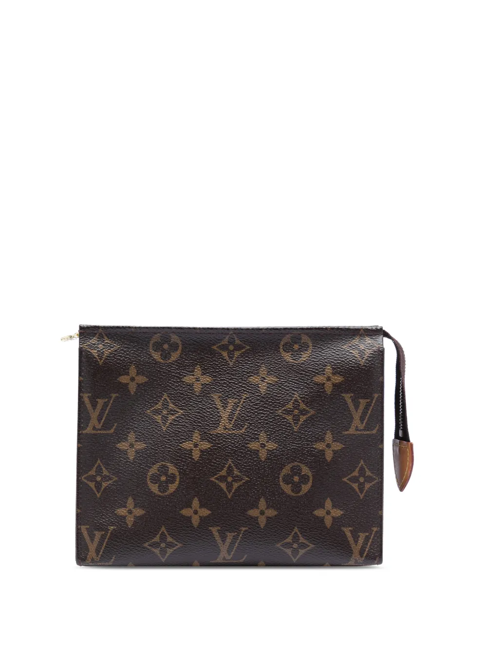 Louis Vuitton Pre-Owned 2020 Monogram Toiletry Pouch 19 clutch bag - Braun
