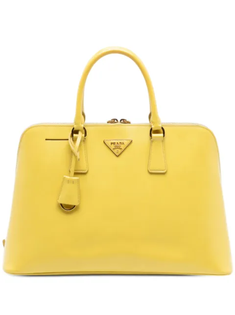 Prada Pre-Owned 2013-2025 Large Saffiano Lux Promenade satchel