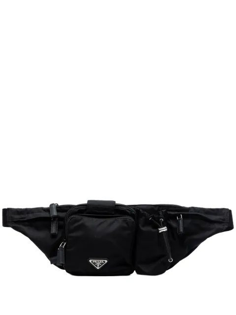 Prada Pre-Owned 2013-2025 Tessuto Multi Pocket belt bag