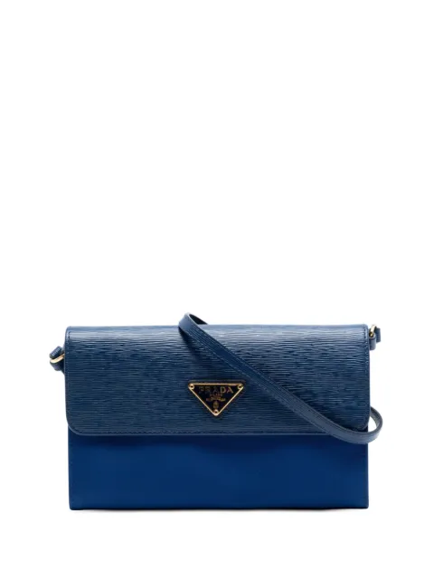 Prada Pre-Owned сумка через плечо Vitello Move and Tessuto Wallet On Chain (2000-2013 годы)