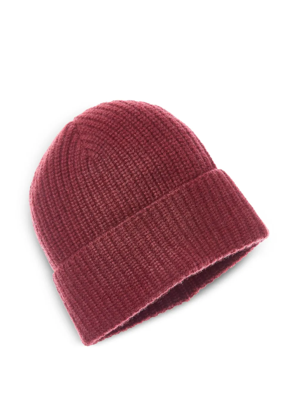 Brunello Cucinelli ribbed cashmere beanie - Rot
