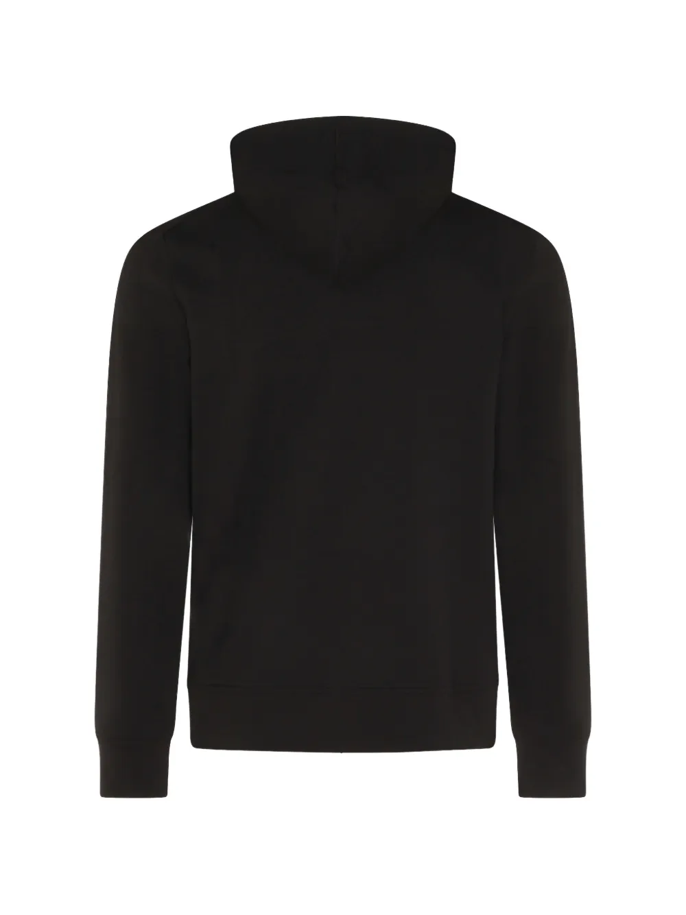 K-Way Anton hoodie met logopatch en rits Zwart