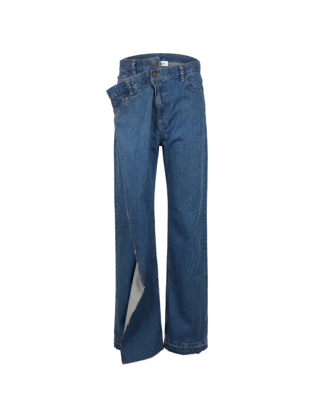 Monse cross-over jeans - Blu