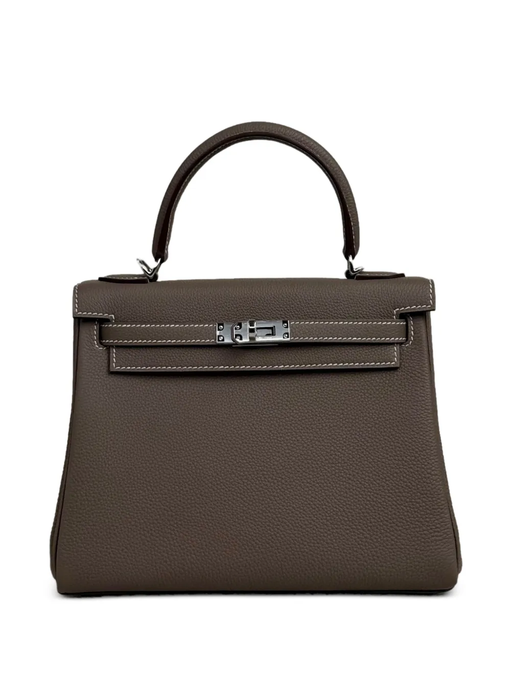 Hermès Pre-Owned 2026 Kelly Retourne handtas Bruin