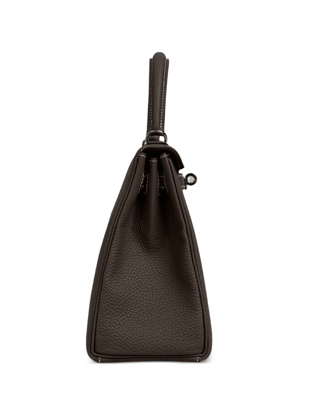 Hermès Pre-Owned 2026 Kelly Retourne handtas Bruin