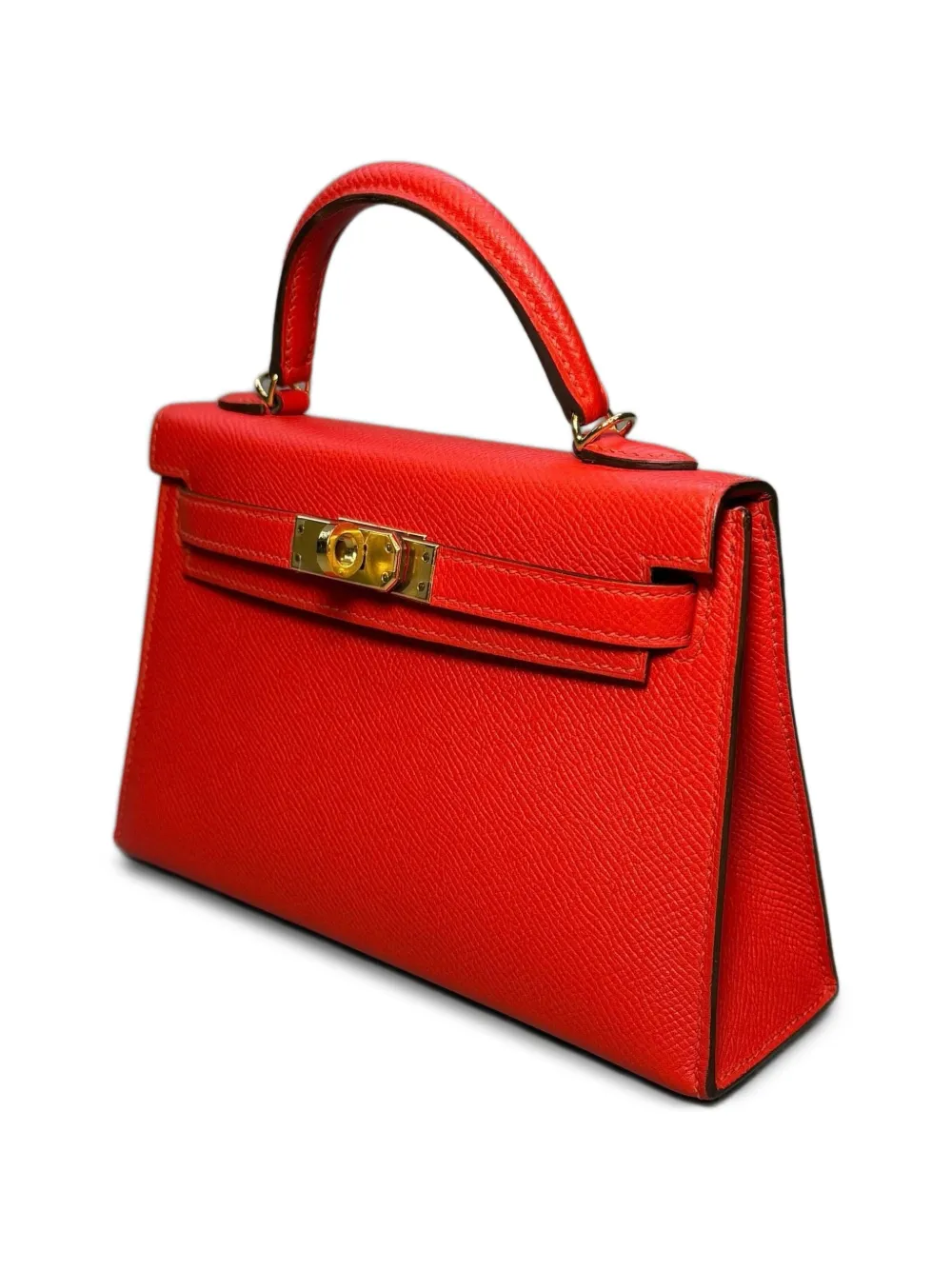 Hermès Pre-Owned 2018 Mini Kelly Sellier 20 handtas Rood