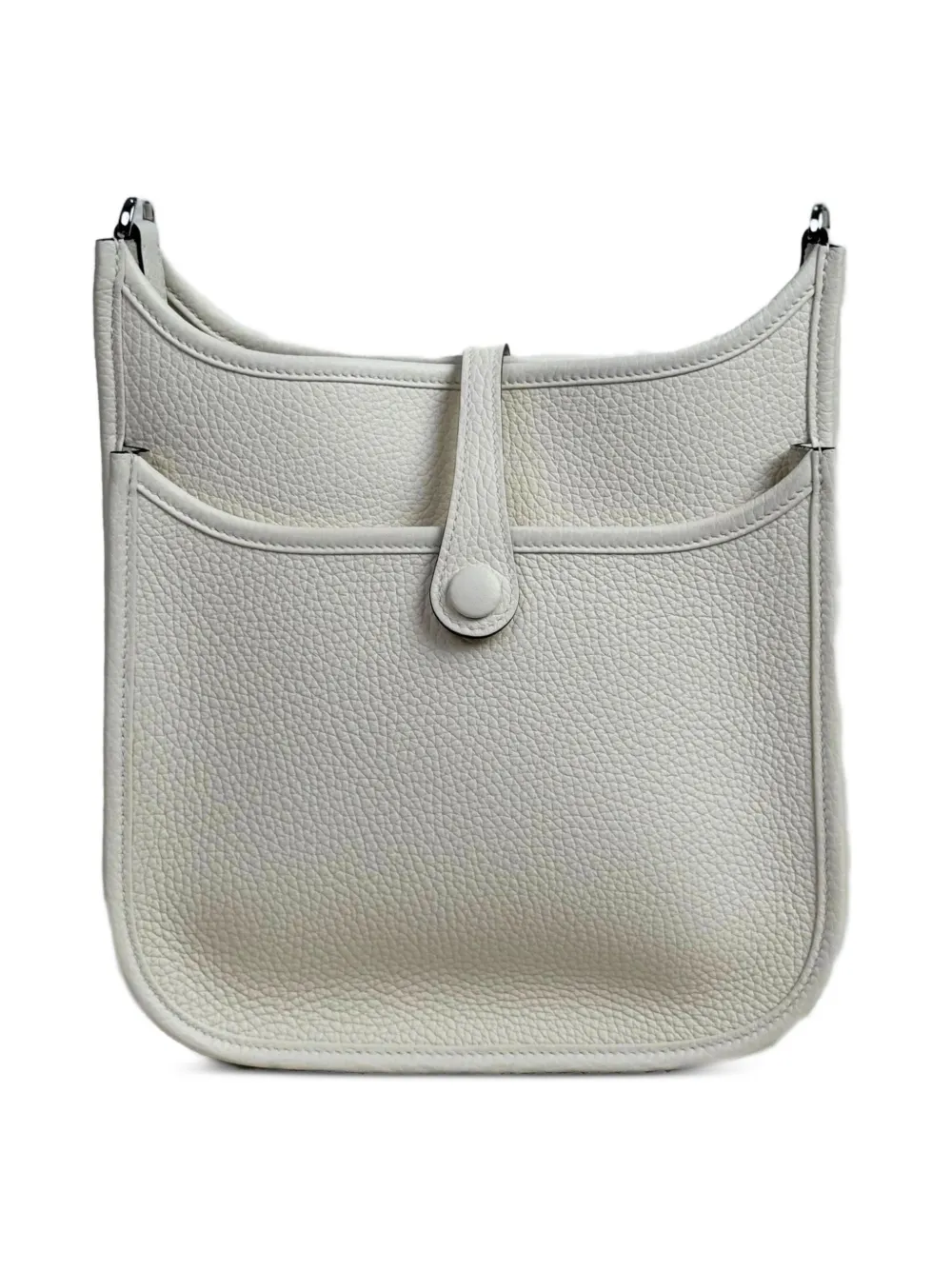 Hermès Pre-Owned 2025 pre-owned Evelyne 23 Clemence schoudertas Beige
