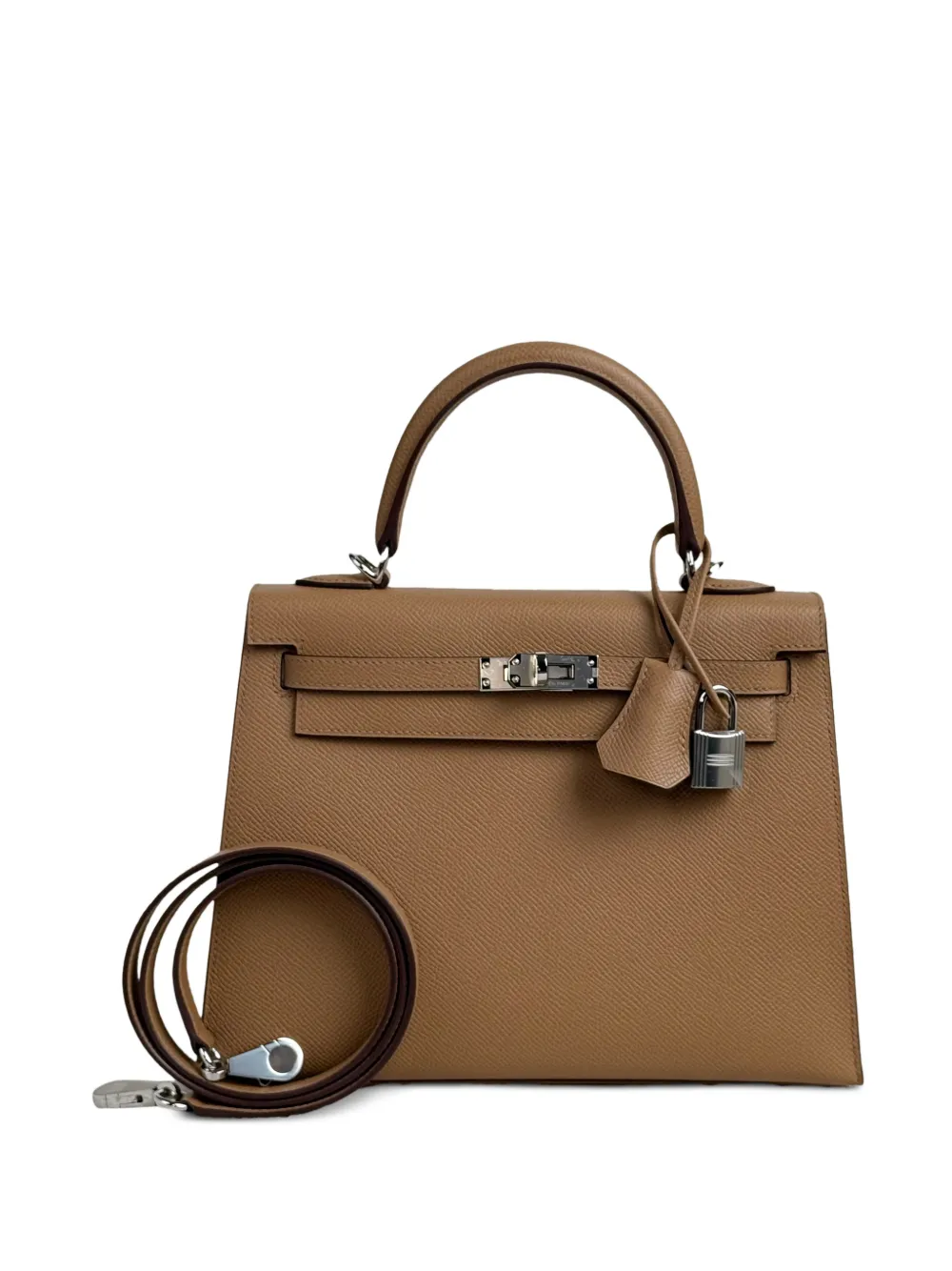 Hermès Pre-Owned 2026 Kelly Sellier handtas Beige