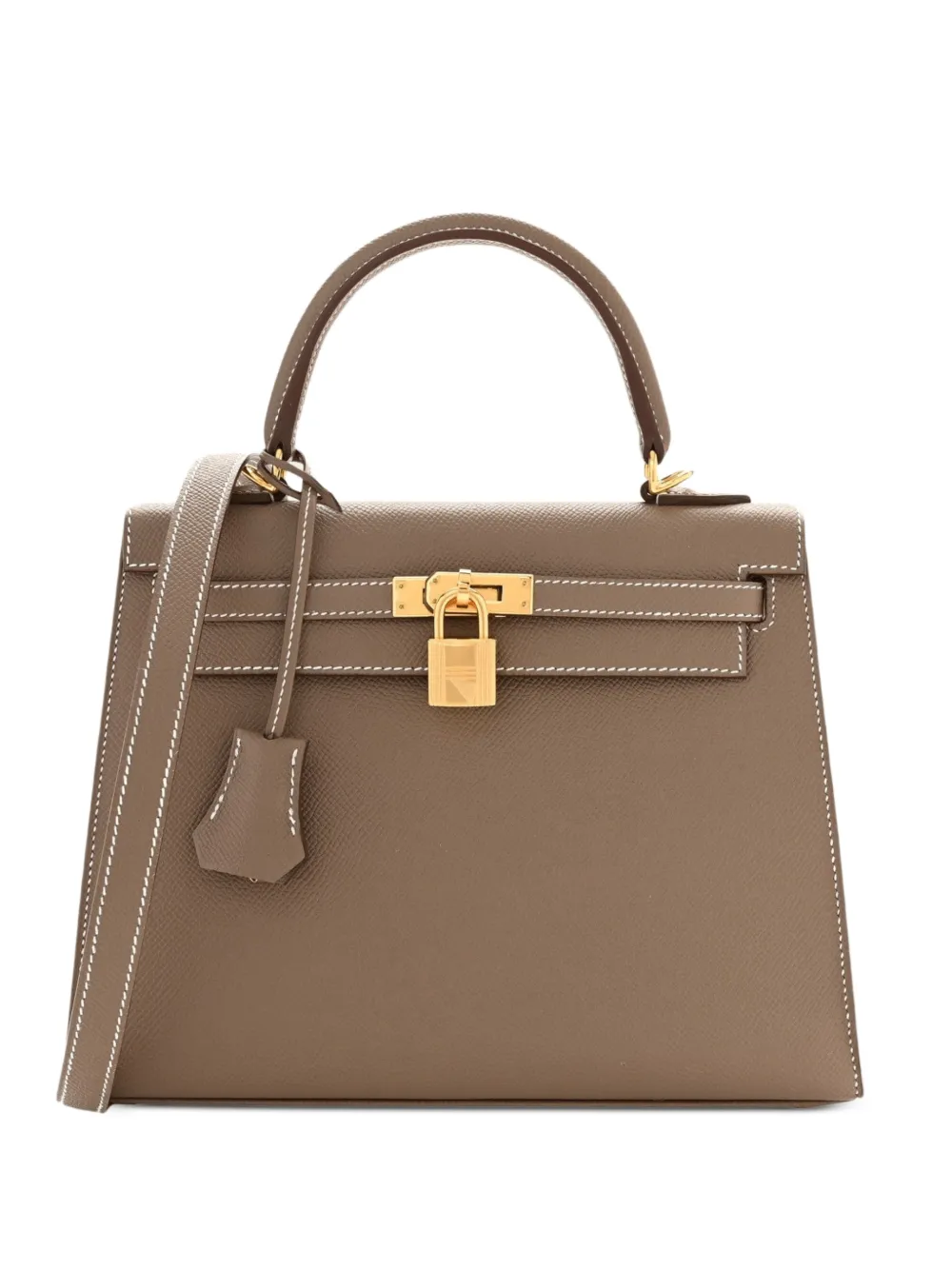 Hermès Pre-Owned 2026 Kelly Sellier 25 handbag - Neutrals