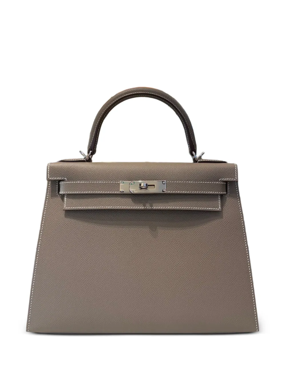 Hermès Pre-Owned 2025 Kelly Sellier 28 handbag - Neutrals