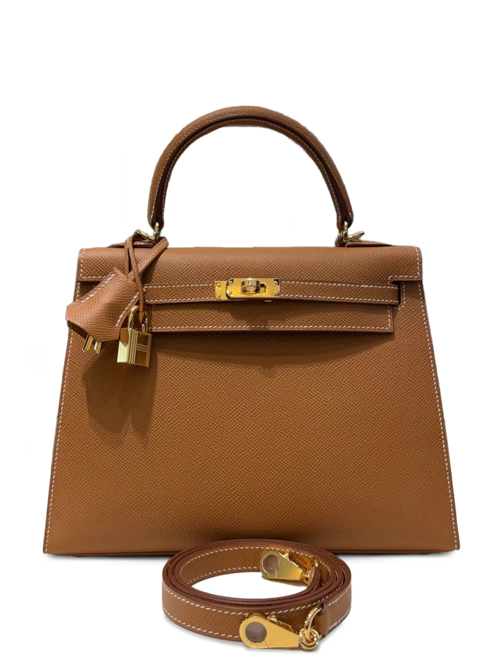 Hermès Pre-Owned 2026 Kelly Sellier 25 handtas Bruin