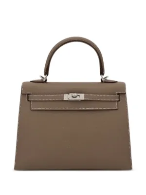 Hermès Pre-Owned 2021 Kelly 25 Handbag | Neutrals | FARFETCH