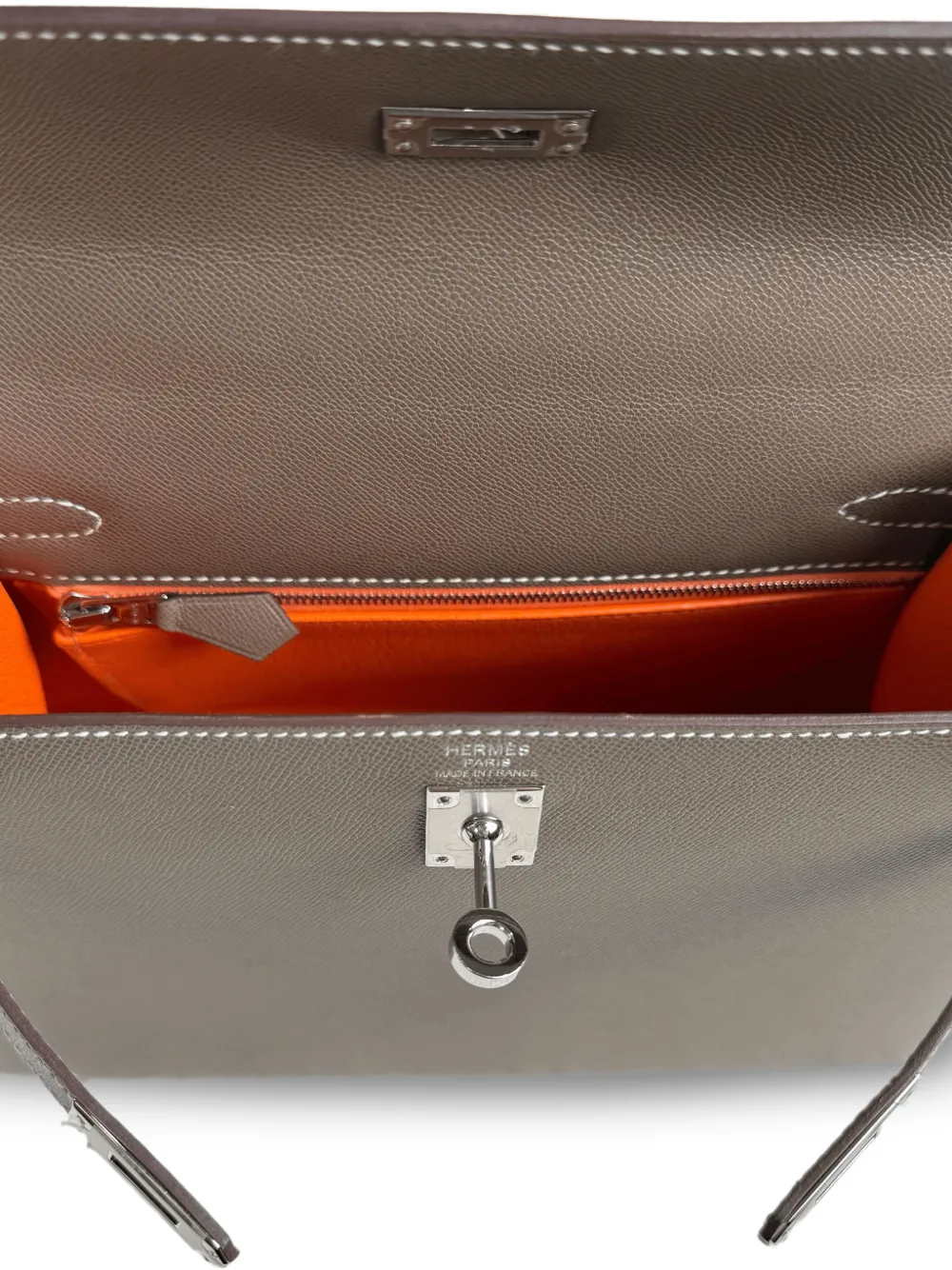 Hermès Pre-Owned 2025 Kelly Sellier 25 handtas Bruin