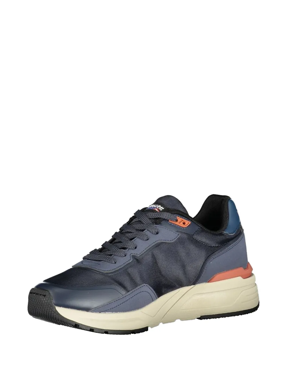 Blauer panelled lace-up sneakers Blauw