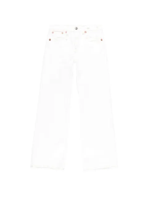 R13 Ausgestellte Joan Cropped-Jeans