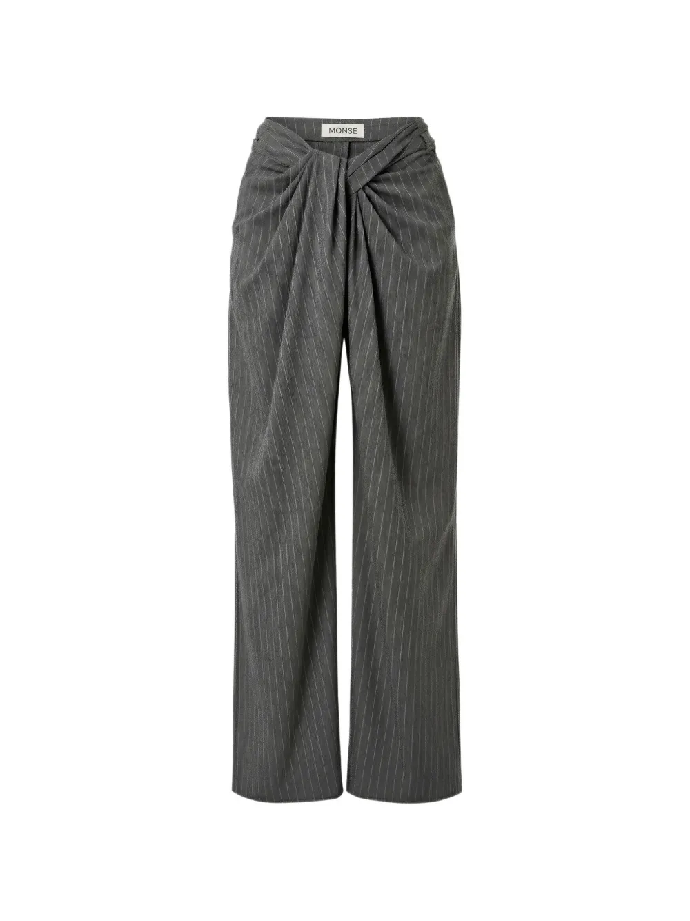 Monse twist-detail trousers - Grigio