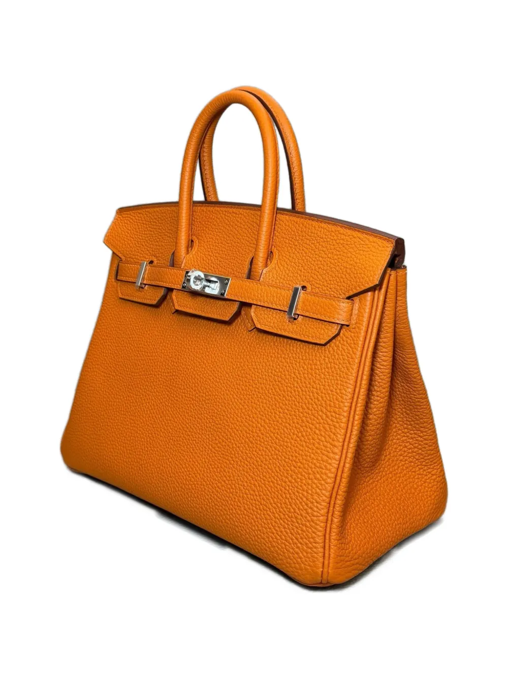 Hermès Pre-Owned 2026 Birkin 25 Togo handtas Oranje