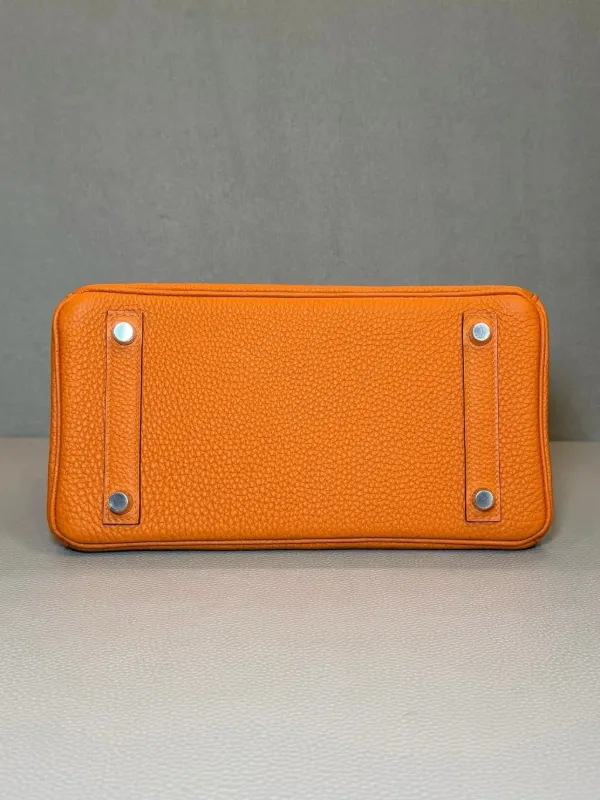 Hermès Pre-Owned 2026 Birkin 25 Togo Handbag | Orange | FARFETCH