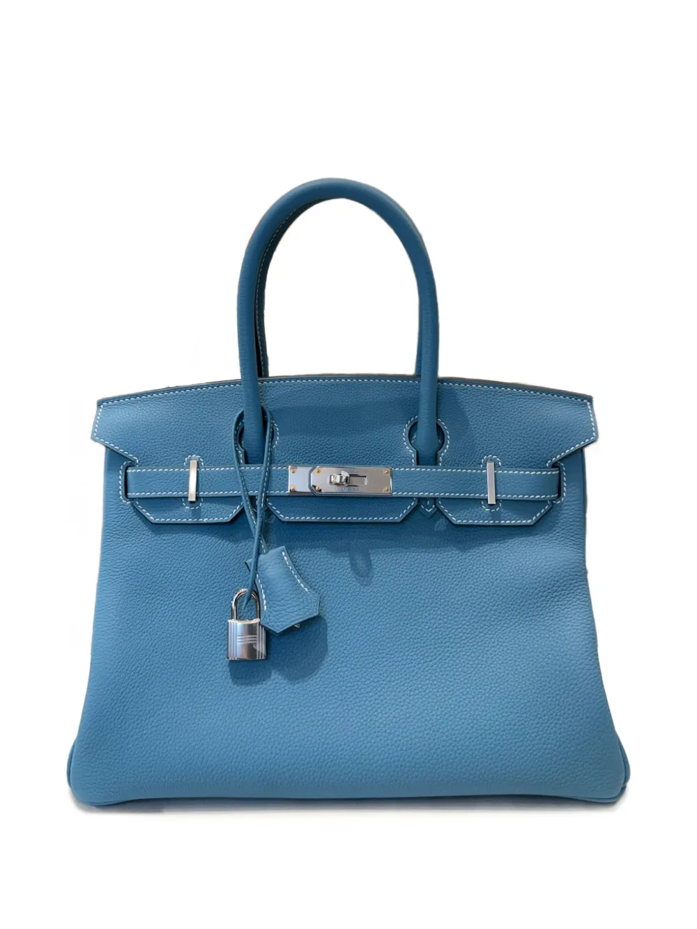 Hermès Pre-Owned 2025 Birkin 30 Togo handbag - Blu