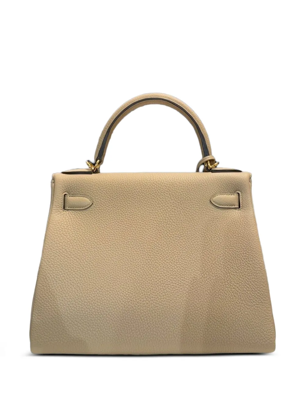 Hermès Pre-Owned 2025 Kelly Retourne 28 handtas Beige