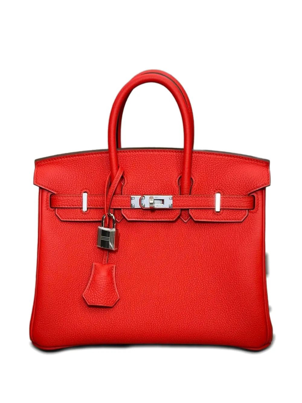 Hermès Pre-Owned 2026 Birkin 25 Togo handtas Rood